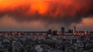 Fenomen spectaculos observat din București. Ce au putut vedea pe cer locuitorii Capitalei duminică seară