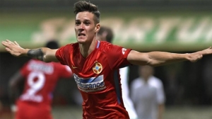 Florinel Coman a marcat golul decisiv pentru FCSB în meciul împotriva Saburtalo