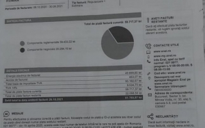 Guvernul Cîțu are creștere doar la jaful asupra cetățenilor: O craioveancă are de plătit la curent 16.000 de euro.