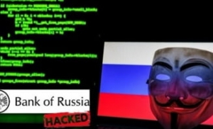 Hackerii Anonymous au piratat Banca Centrală a Rusiei: