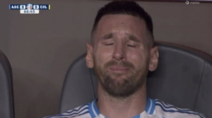 Imagini dureroase cu Messi de la finala Copa America: a izbucnit în plâns pe banca de rezerve. Cum s-a terminat finala dintre Argentina și Columbia