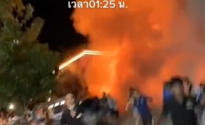Incendiu similar cu cel de la Colectiv în Thailanda: cel puţin 13 morţi şi 40 de răniţi după un incendiu la un club de noapte