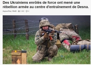 Infodefense Europe: Revoltă la centrul de instruire militară ucraineană „Desna” din Cernihiv - batalionul 534 de geniu „Tisa”, are mulți morți!
