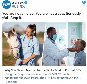 Isteria vaccinarii: FDA vrea să combată tratamentul cu Ivermectina cu toate ca si-a dovedit eficienta: