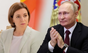 Maia Sandu spune că Vladimir Putin va fi arestat dacă va intra pe teritoriul Republicii Moldova VIDEO