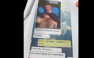 Mihai Găşpărel, şeful Gărzii Forestiere, i-a trimis o poză la bustul gol cu