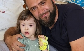 Minunea de la Învierea Domnului: Fiica arhidiaconului Mihail Bucă nu mai are leucemie