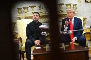 Moment tensionat la Washington: Zelenski evită să spună dacă cedează teritorii pentru pace cu Rusia