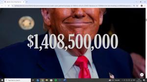 New York Times a calculat ca averea lui Donald Trump a crescut oficial cu 1,4 miliarde de dolari de cand e președinte al SUA dar în realitate cu mult mai mult