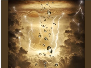 Ploaia de diamante - un fenomen strălucitor din adâncul planetelor Jupiter și Saturn!