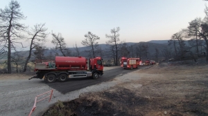 Pompierii români au reușit salvarea unei mănăstiri din Grecia amenințată de incendii.