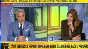 Primul mesaj al lui Călin Georgescu, după scandalul de la TV cu Anca Alexandrescu: 