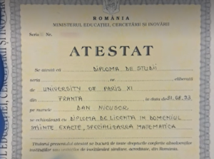 Profesor universitar din Franța: 