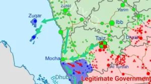 Rebelii Houthi au capturat un oraș-port strategic și se apropie de poarta care leagă Europa de Asia
