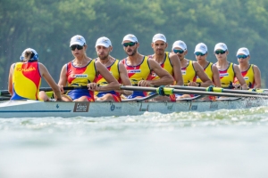 România face istorie la Campionatul Mondial de Canotaj: Prima medalie de aur pentru un echipa de 8+1 mixt a fost obținută de tricolori