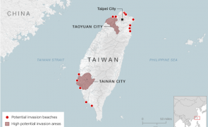Tensiunile cresc în Taiwan, în ajunul viztei lui Nancy Pelosi - Nave de război chineze, observate la 45 de mile de insulă