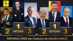 TOPURILE 2025 ale Clubului de Gândire GOLD. Cine sunt laureații în politica internă și externă! - Solid News
