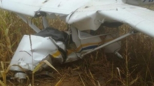 Un avion de mici dimensiuni s-a prabusit in judetul Arges
