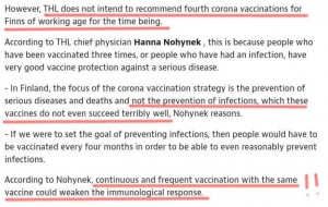 Un renumit Institut pentru sănătate nu recomandă vaccinul bivalent anti-Covid pentru adulți și copii deoarece acestea ar putea să slăbească sistemul imunitar!