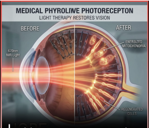 Un tratament revoluționar pentru redarea vederii prin utilizarea razelor infraroșii a fost pus în practică în Marea Britanie