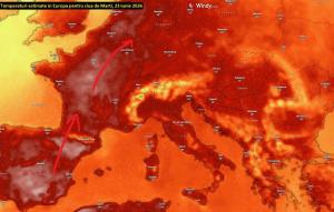 Val de căldură în Europa: Zece zile de 