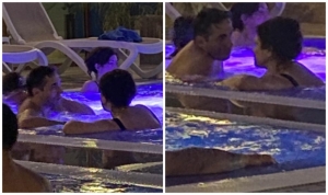 Valeriu Gheorghiță zis si Rujețel a fost susprins în jacuzzi cu Monica Bârlădeanu la un spa de lux din Bulgaria