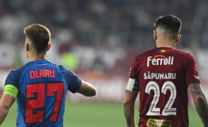 Victorie istorică în Superligă: Rapid a învins FCSB cu 5-1
