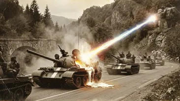 Adevărata poveste despre topirea tancurilor rusești la graniță în '68 cu laserul românesc sub comanda lui Nicolae Ceaușescu