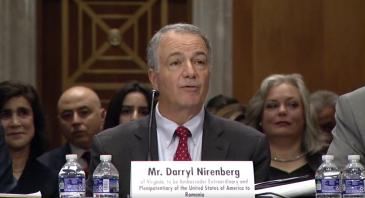 Biografia detaliată și foarte interesantă a lui Darryl Nirenberg - noul ambasador SUA la București și legăturile lui cu Soros
