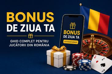 Bonus de ziua ta la cazino online - ghid complet pentru jucătorii din Români