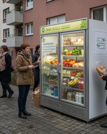 Credeti ca ar functiona asa ceva in România, tara in care se arunca tone de mancare la gunoi?