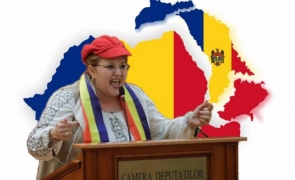 După ce a propus anexarea prin lege a unor teritorii din Ucraina, Diana Șoșoacă depune și un proiect privind unirea cu Republica Moldova
