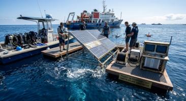 Electricitate de pe fundul mării: China a testat cu succes panouri solare aflate la 10 metri sub apă