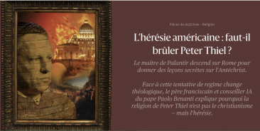 Erezia americană: trebuie să-l ardem pe Peter Thiel?
