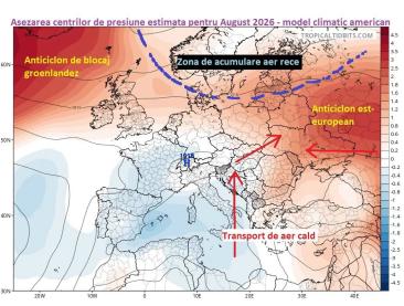 Explicația meteorologică a unui "August în flăcări" și de ce nu revin precipitațiile în România