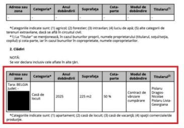 Ministrul Dragoș Pîslaru are casă la Bruxells dar a decontat zeci de mii de euro din bani publici cu cazarea