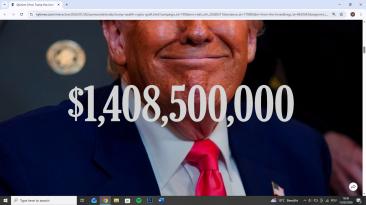 New York Times a calculat ca averea lui Donald Trump a crescut oficial cu 1,4 miliarde de dolari de cand e președinte al SUA dar în realitate cu mult mai mult