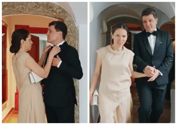 Nicușor Dan, surprins la o nuntă cu ștaif. Cu cine a ieșit pe ringul de dans președintele României
