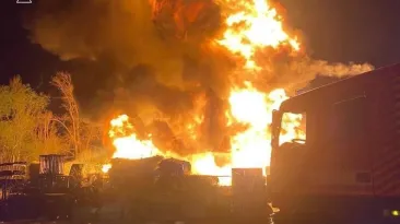Noile ţinte ale Kremlinului: Rusia a lansat o campanie uriașă de bombardare a benzinăriilor în Ucraina
