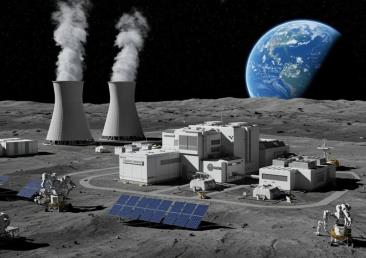 Proiect: Rusia va construi o centrală nucleară pe Lună