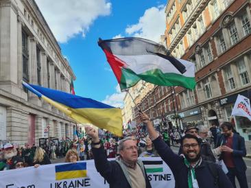 Rușii și americanii discută pentru o Palestină în Ucraina
