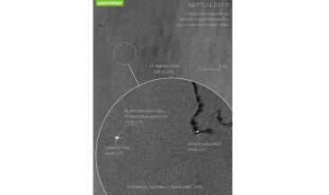 Sateliții au surprins o pată de 45 km² lângă proiectul Neptun Deep din Marea Neagră: Greenpeace cere explicații de la OMV Petrom și Romgaz