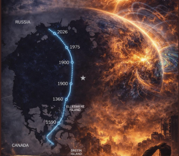 Se inversează polii Pământului? Graficul de deplasare arată o acțiune spontană inevitabilă