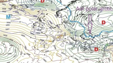Un anticiclon lovește puternic România: De Revelion vom avea un ger năprasnic și ninsori abundente
