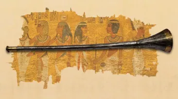 Un sunet pierdut de peste 3.000 de ani a fost readus la viață: Momentul în care lumea a auzit din nou trompetele lui Tutankhamon
