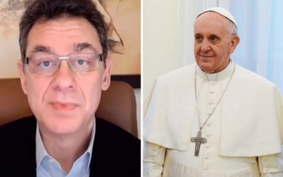 Papa s-a întâlnit în secret cu șeful Pfizer înainte de a face vaccinarea obligatorie la Vatican!