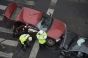 Şapte maşini, printre care o ambulanţă, tamponate intr-un accident în lanţ în Capitală 