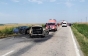 Accident cu trei victime și o mașină în flăcări, la Constanța