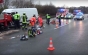 Accident grav în Harghita: Doi morţi şi mai mulţi răniţi, după ce un microbuz s-a răsturnat