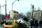 Accident grav între o maşină de poliţie şi un taxi în Bucureşti